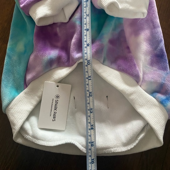 SPARK PAWS NWT Tie-dye Hoodie - Picture 5 of 6